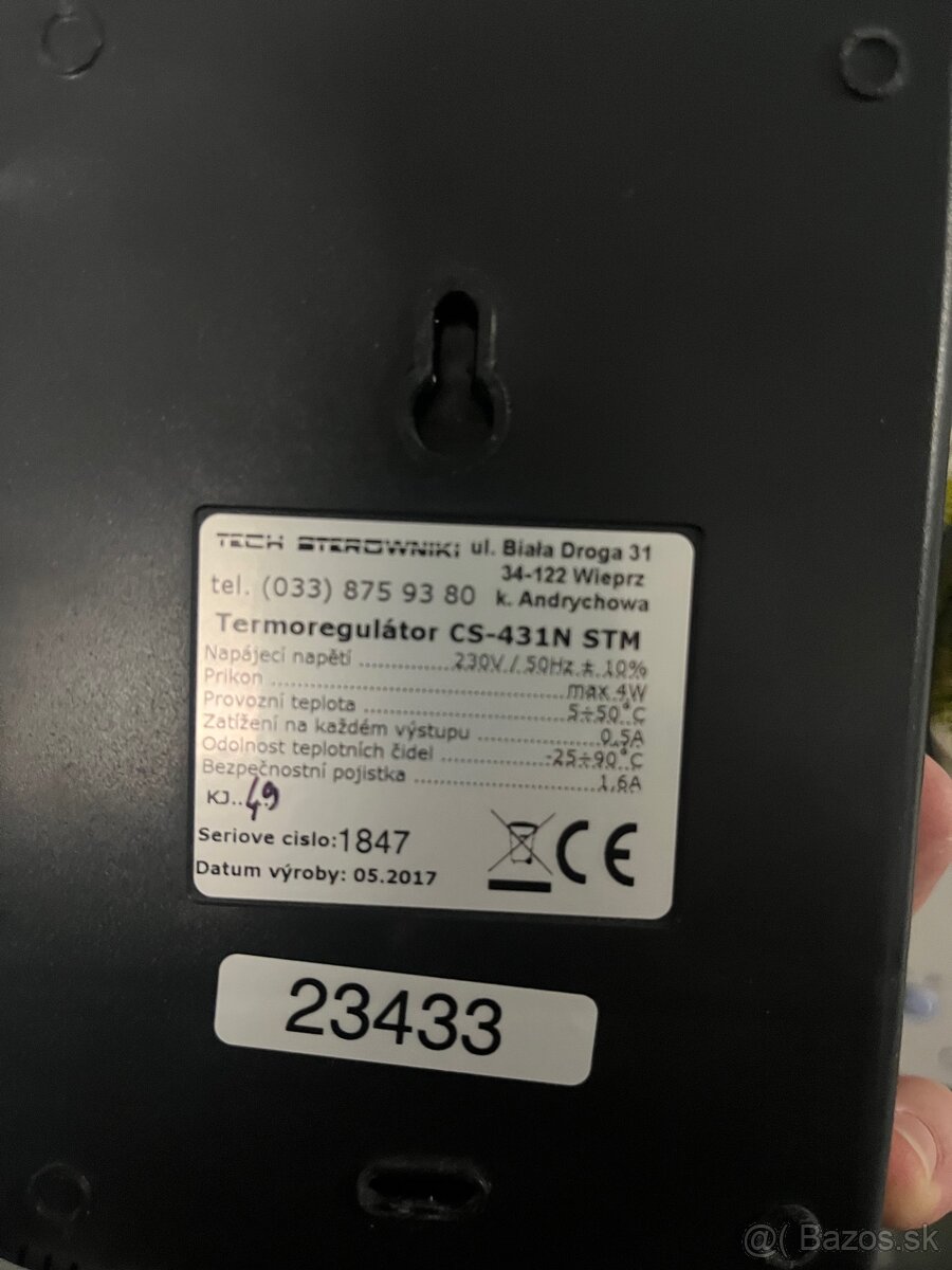 Regulator TECH 1 -CS-431N + termostat SALUS - 3