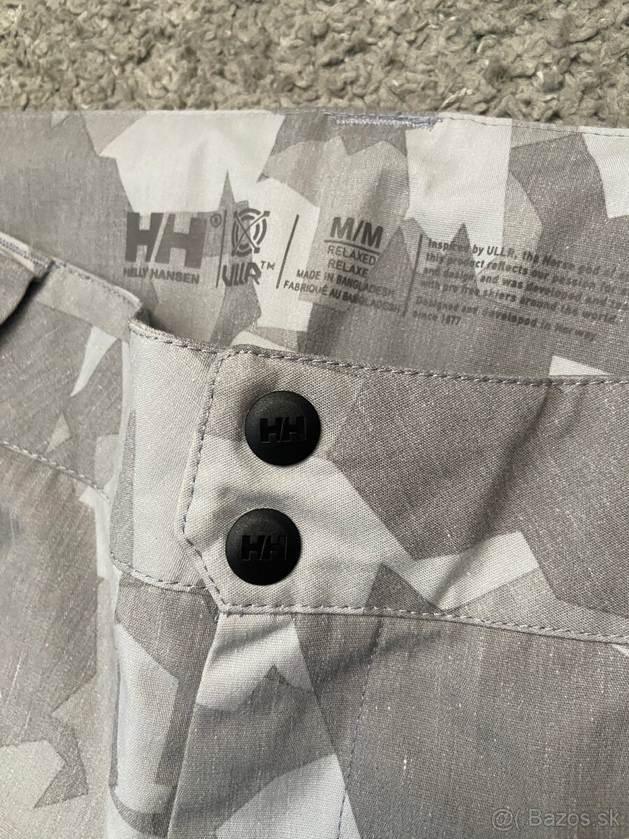 Helly Hansen lyžiarske snowboardové cargo šedé nohavice - 3