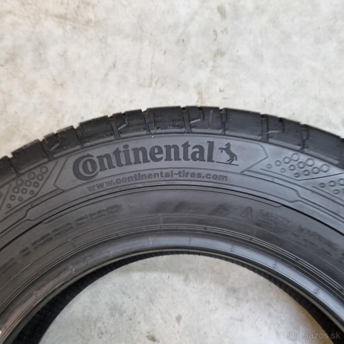 Letné dodávkové pneumatiky 205/75 R16C CONTINENTAL - 3