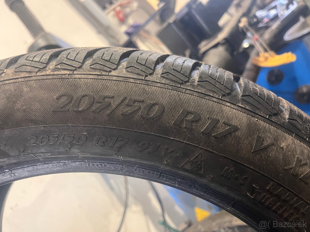 Zimne pneu 205/50r17 - 3