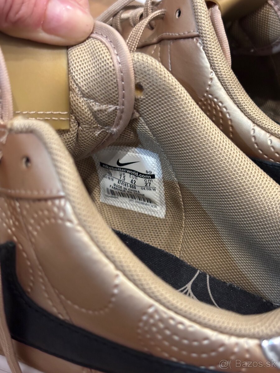 Nike Air Force 1 Upstep LOTC US10 zlaté - 3