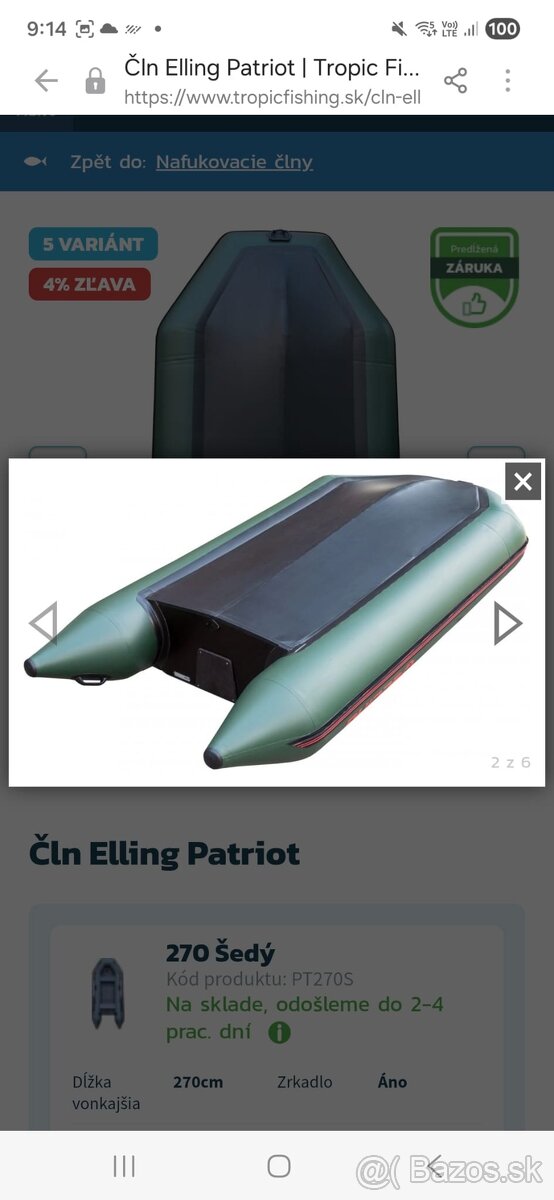 Predam cln Elling 310cm - 3