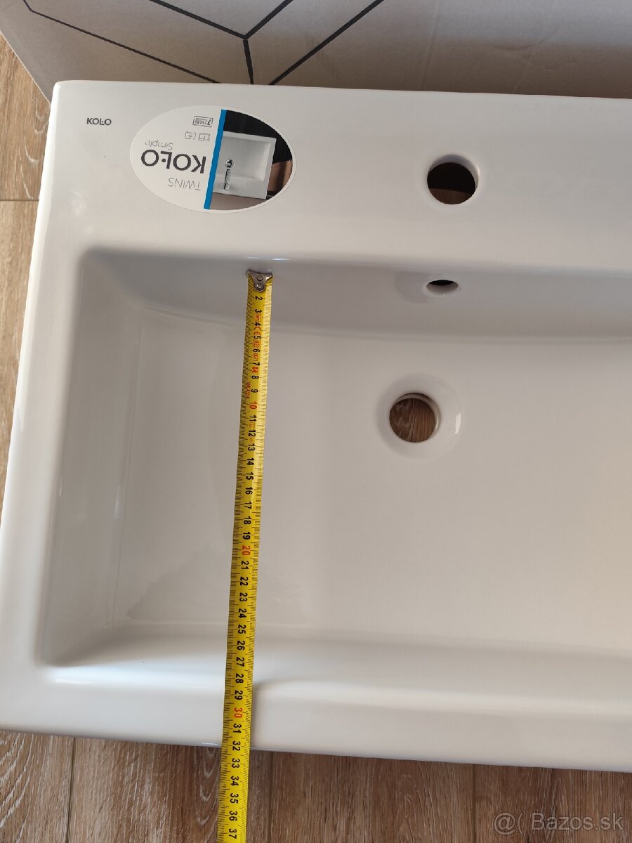 Umývadlo Kolo Twins 60x46 cm - 3