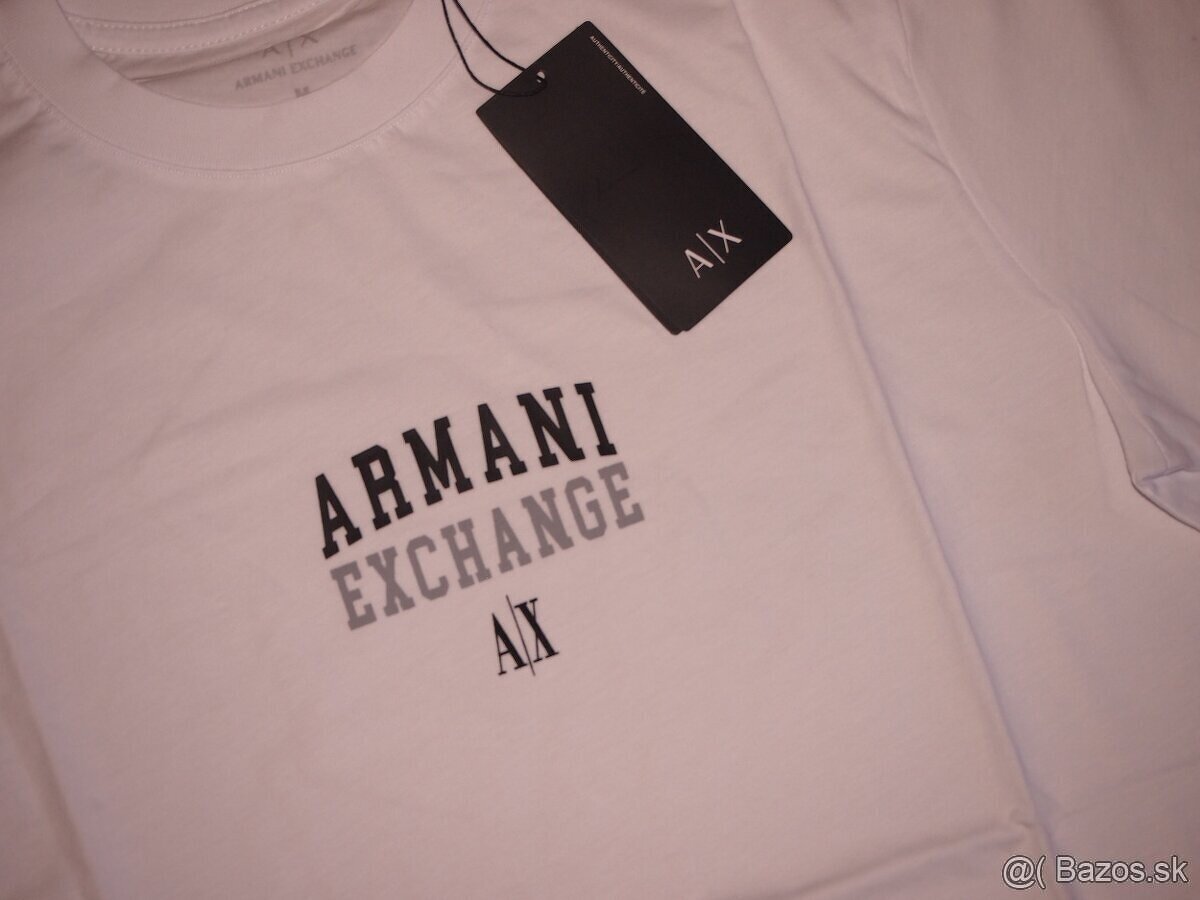 Armani Exchange pánske tričko - 3
