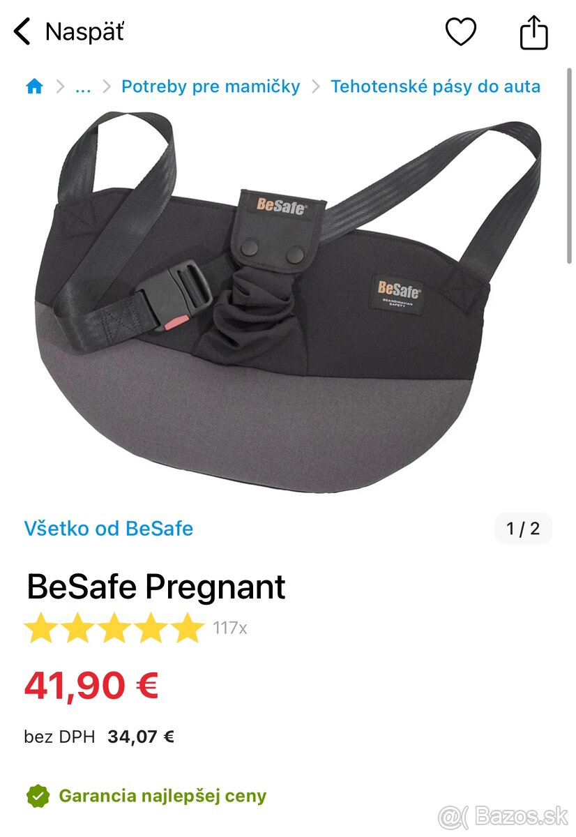 BeSafe tehotenský pás - 3