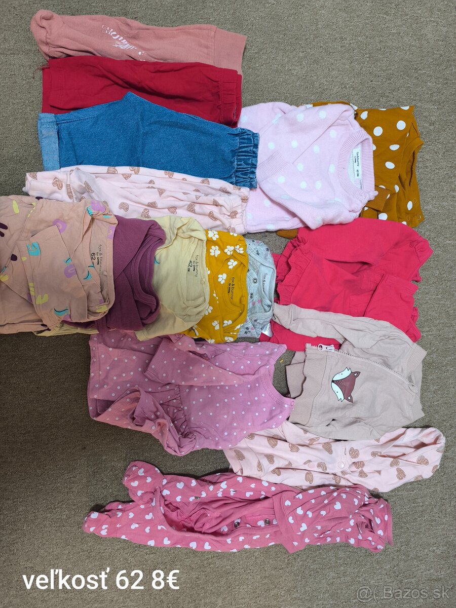 Dievčenské oblečenie 56-98 - 3