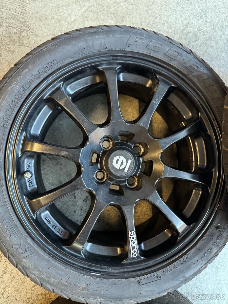 R16 ALU Esparco + pneu - 3