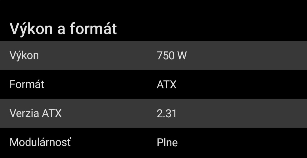 Predám zdroj do PC značka GIGABYTE - 3