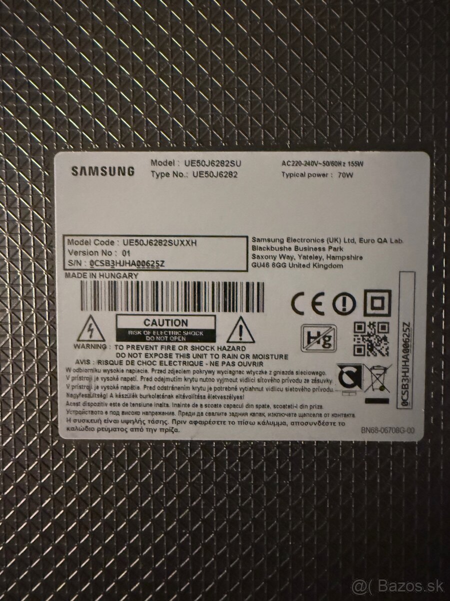 Samsung TV 50’’ - 3