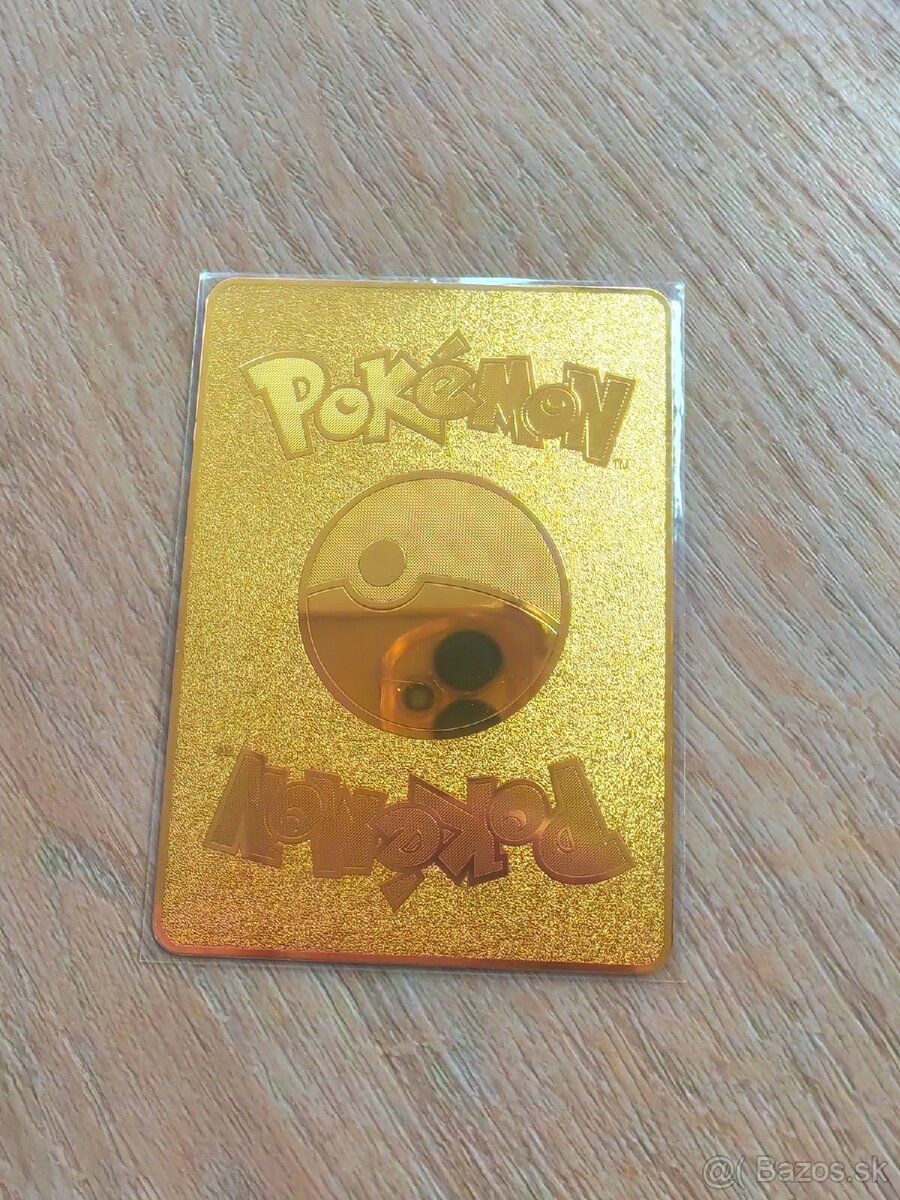 Kovové Pokémon karty - 3