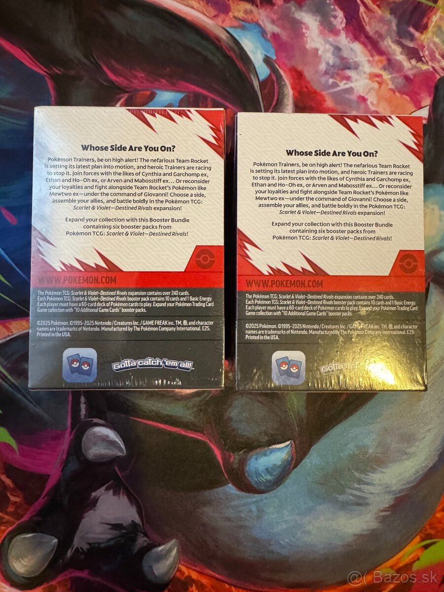 Pokemon Destined Rivals Booster bundle - 3