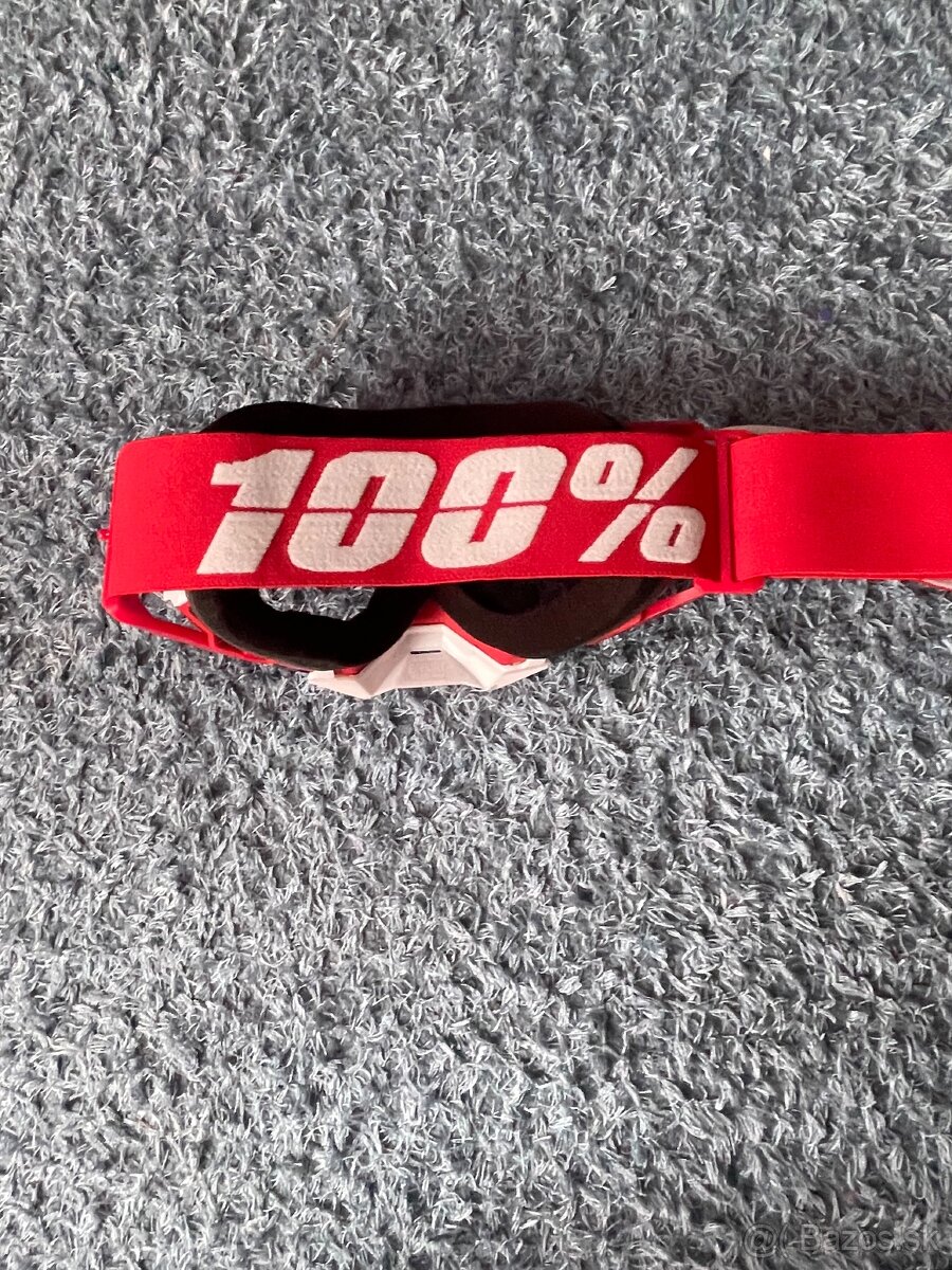 100% okuliare – červené - 3