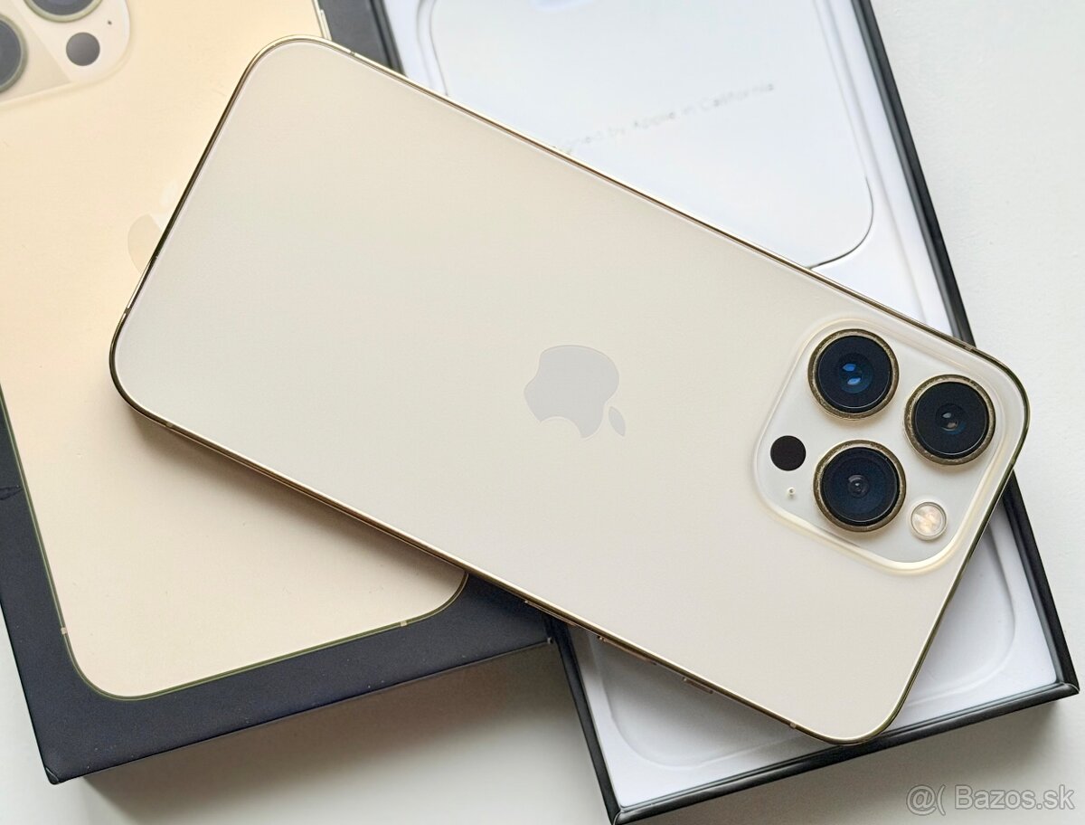 iPhone 13 Pro Gold BATERIE 100% TOP - 3