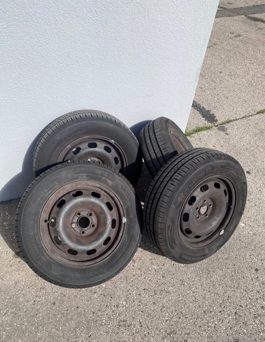 kolesá Barum BRAVURIS 6 na plechových diskoch - 3