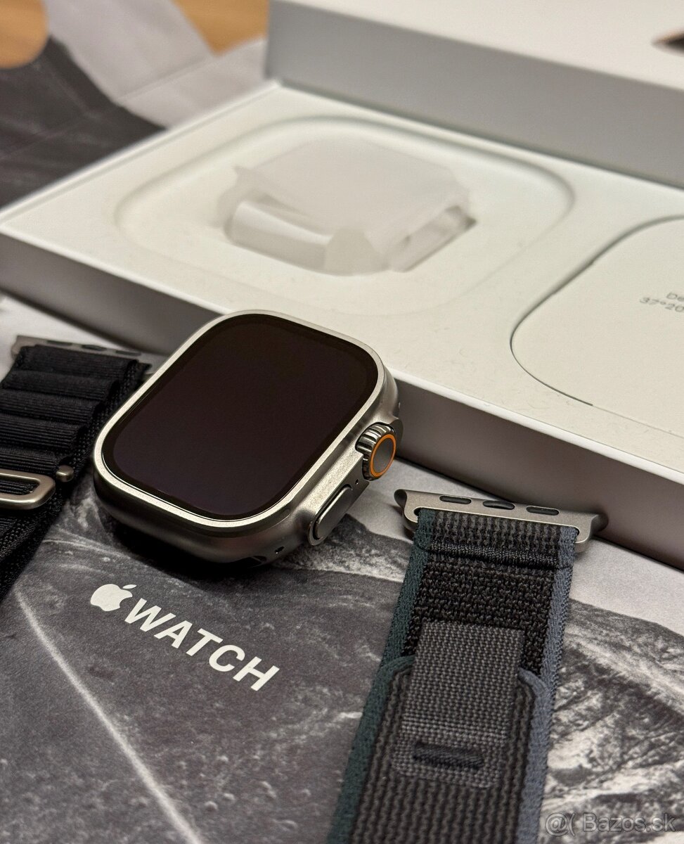 Apple Watch Ultra 2 49mm Titanium - záruka, top stav - 3