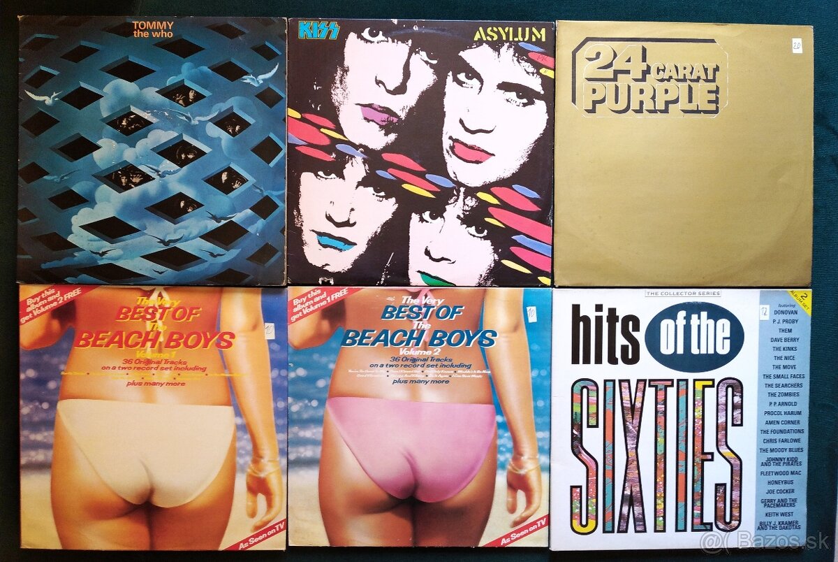 Gramofonové platne LP 1 - 3