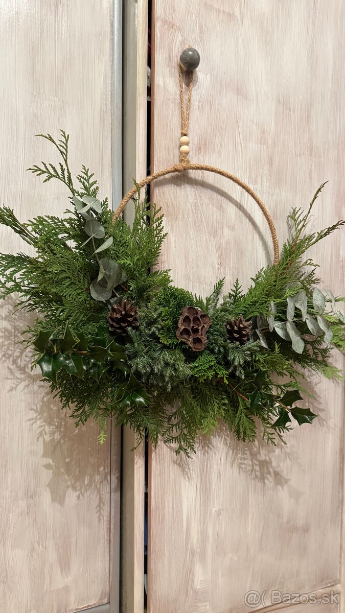 Veniec zo živej zelene - 3