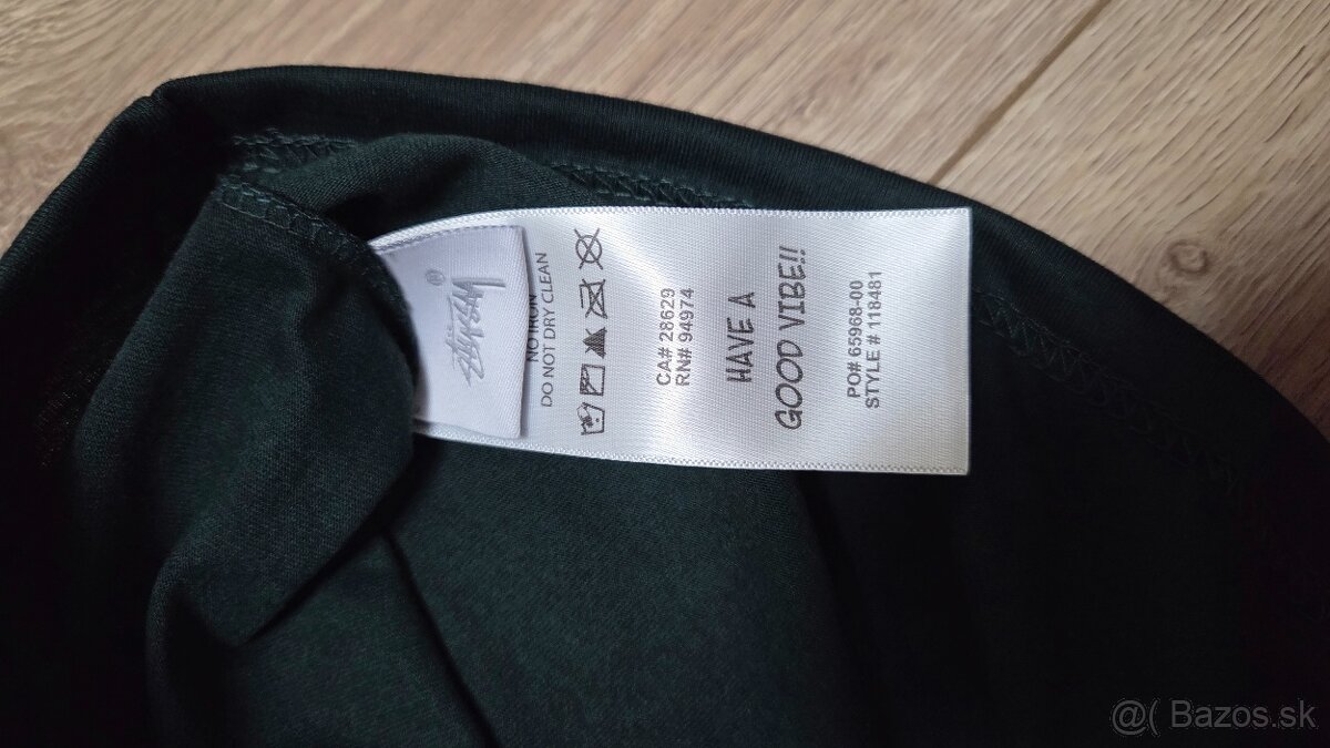 Stüssy Fuzzy Dice Tee dark green/pink - 3