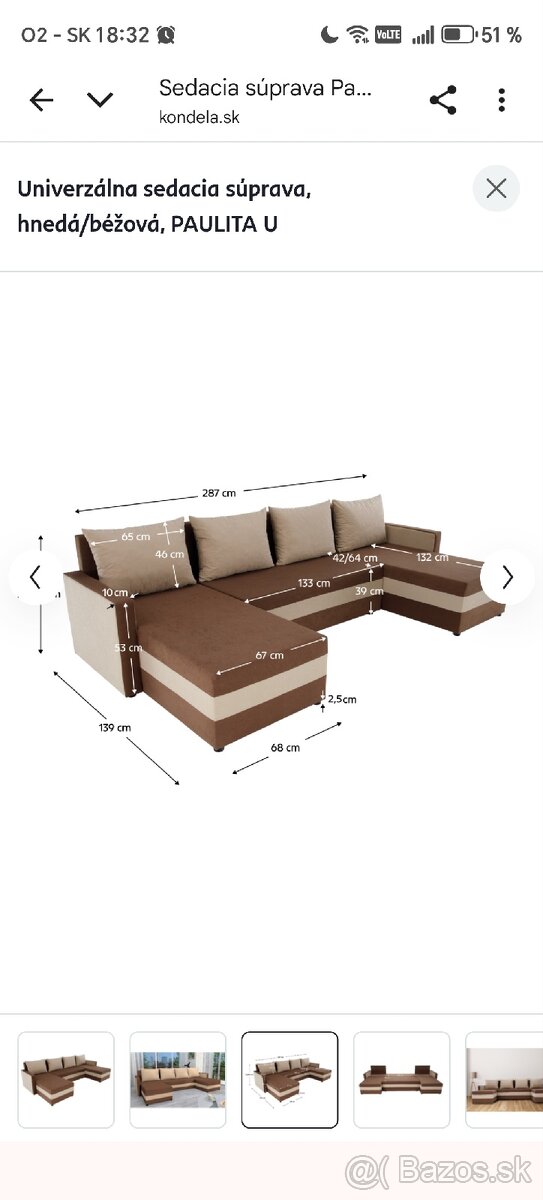 Rozkladacia sedačka - 3