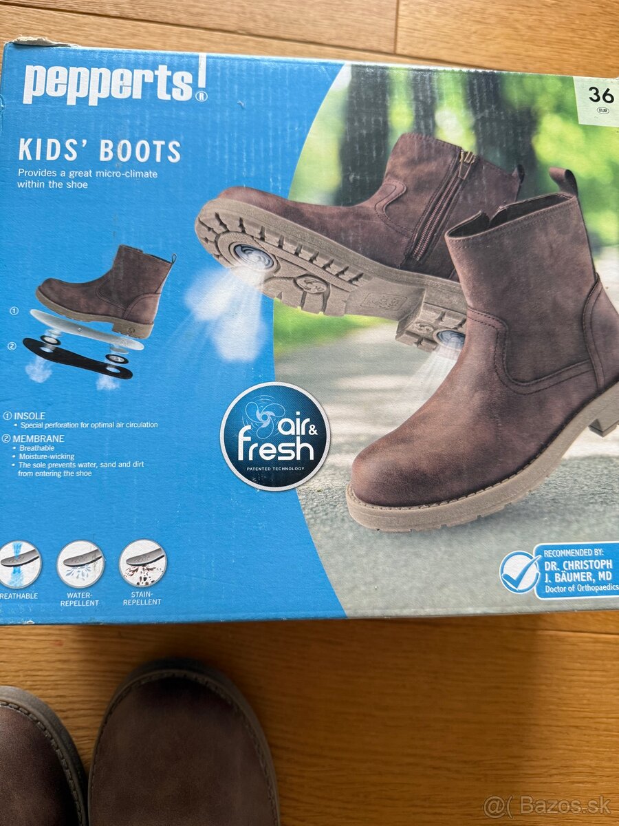 Cizmy 36, s visackou - 3