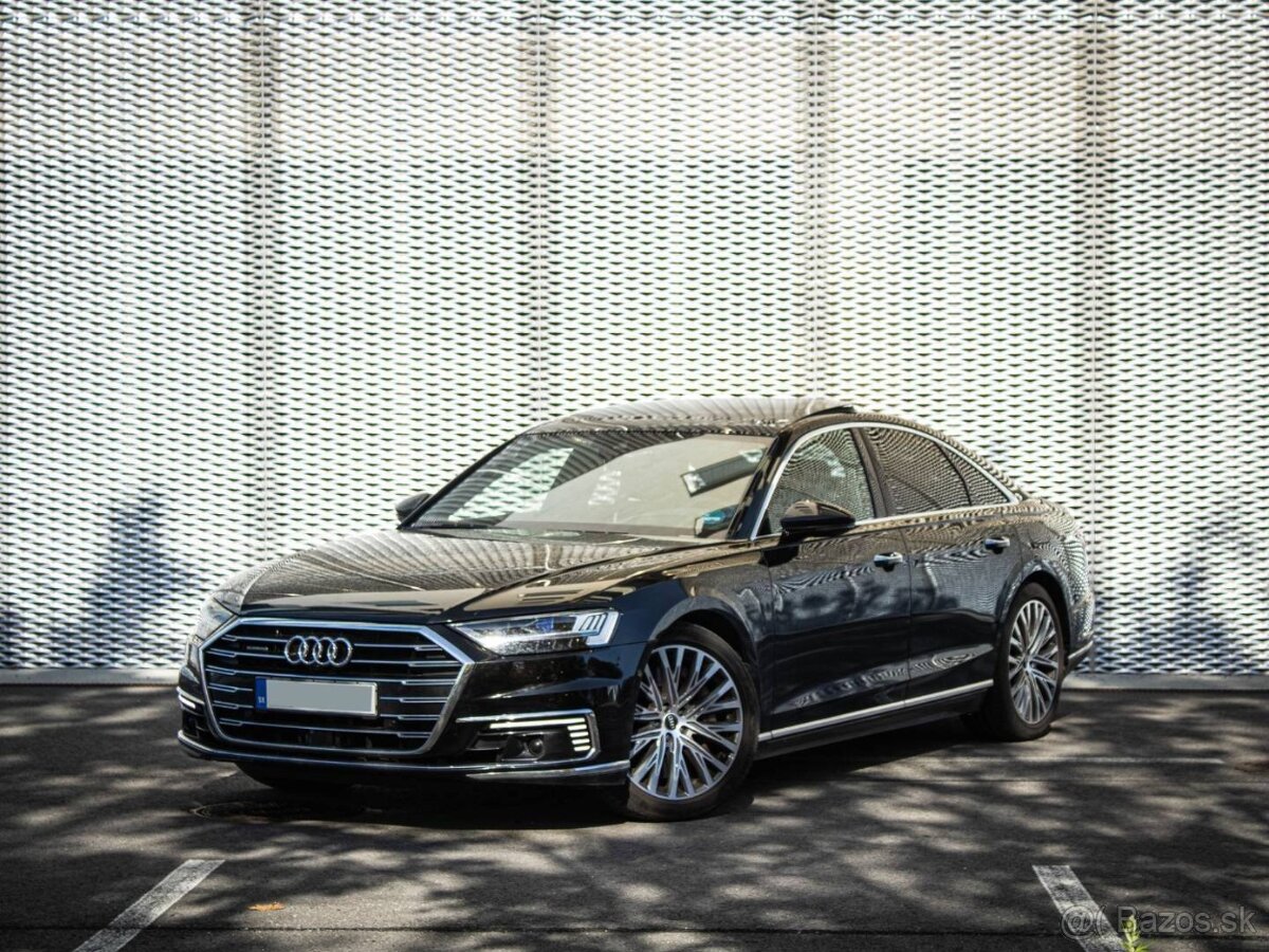 Audi A8 60 TFSI-e V6, masáž, webasto, pano, nelakované - 3