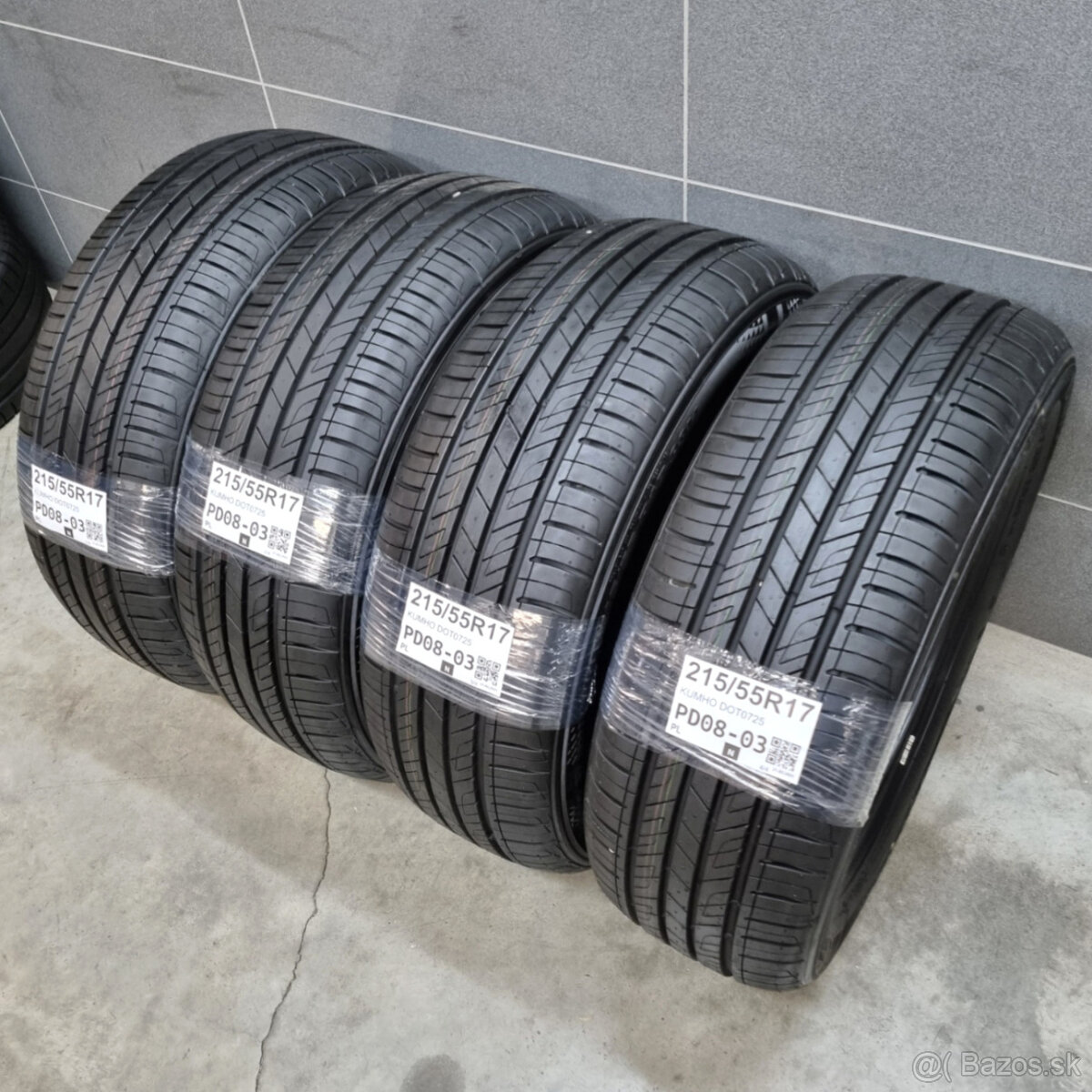 Letné pneumatiky 215/55 R17 KUMHO - 3