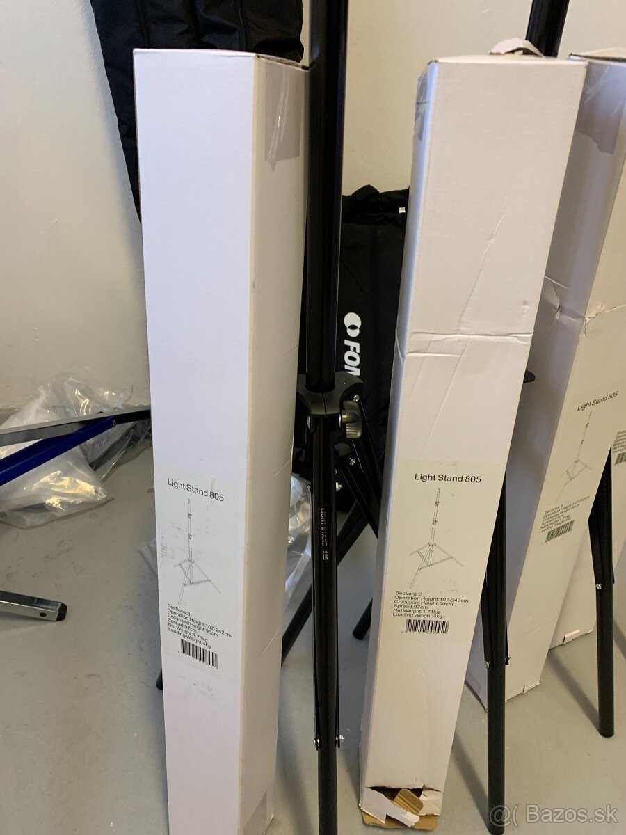 4× Linkstar LS-805 – statív na svetlo - 3