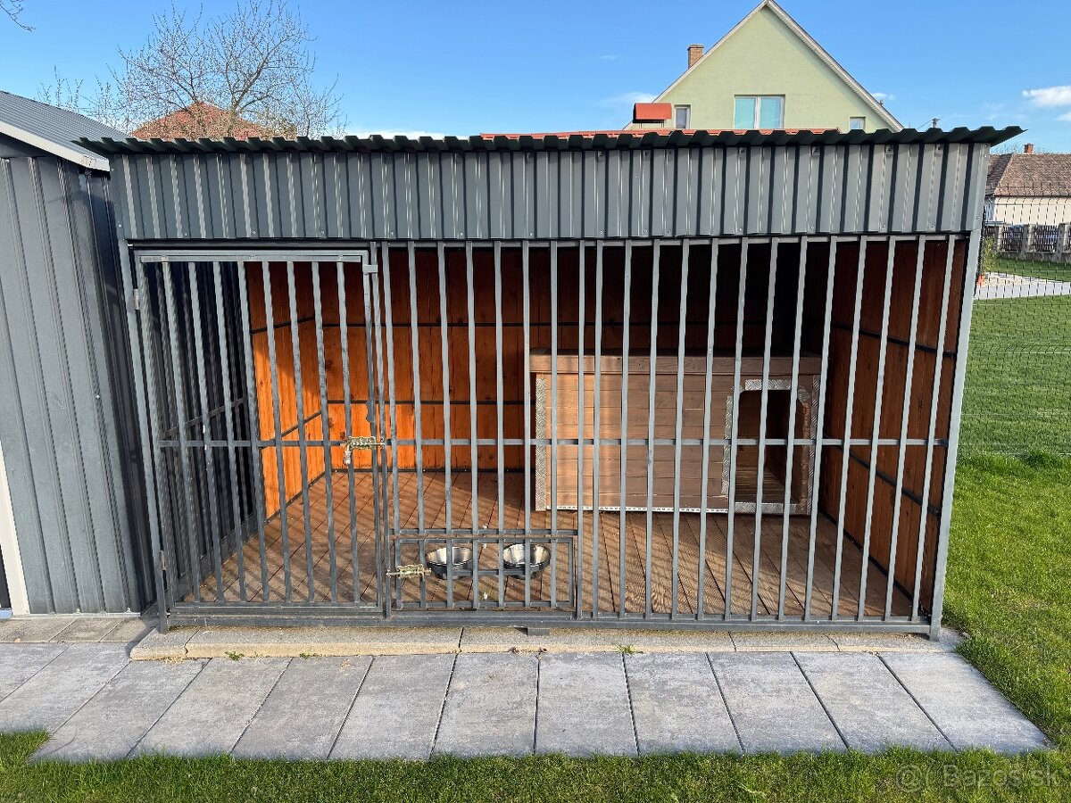 Voliéra pre psa 2,9m x 2m - 3