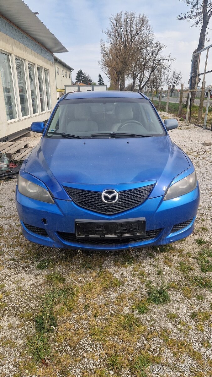Rozpredám Mazda 3 1.6D - 3