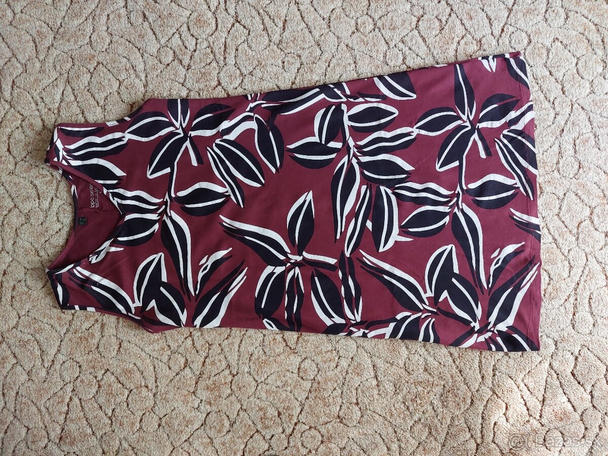 Bordové šaty - 3