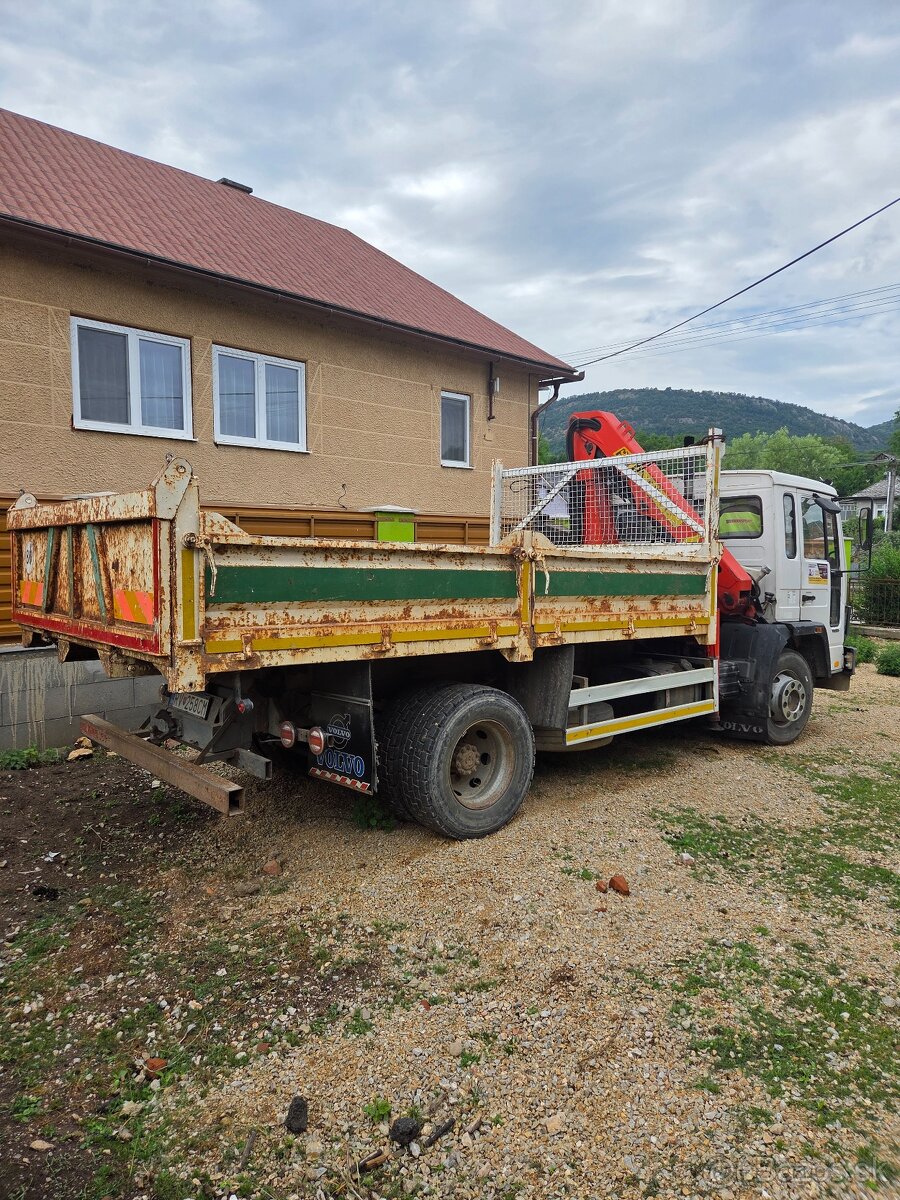 Volvo fl 614 sklapač+hydraulická ruka - 3