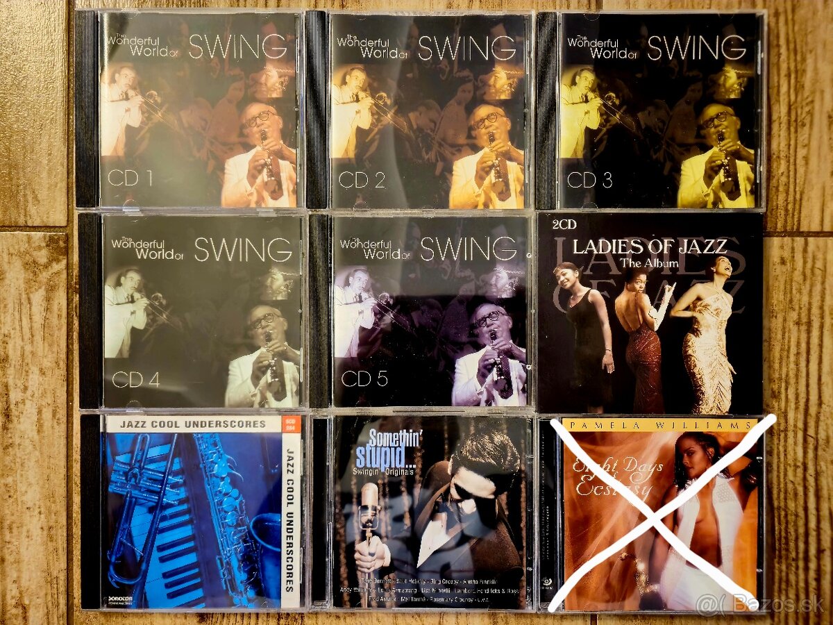 JAZZOVÉ CD - ZLACNENÉ - 3
