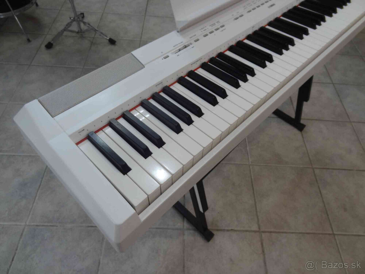 Digitálne piano - klavír - Yamaha P-115 biely - 3