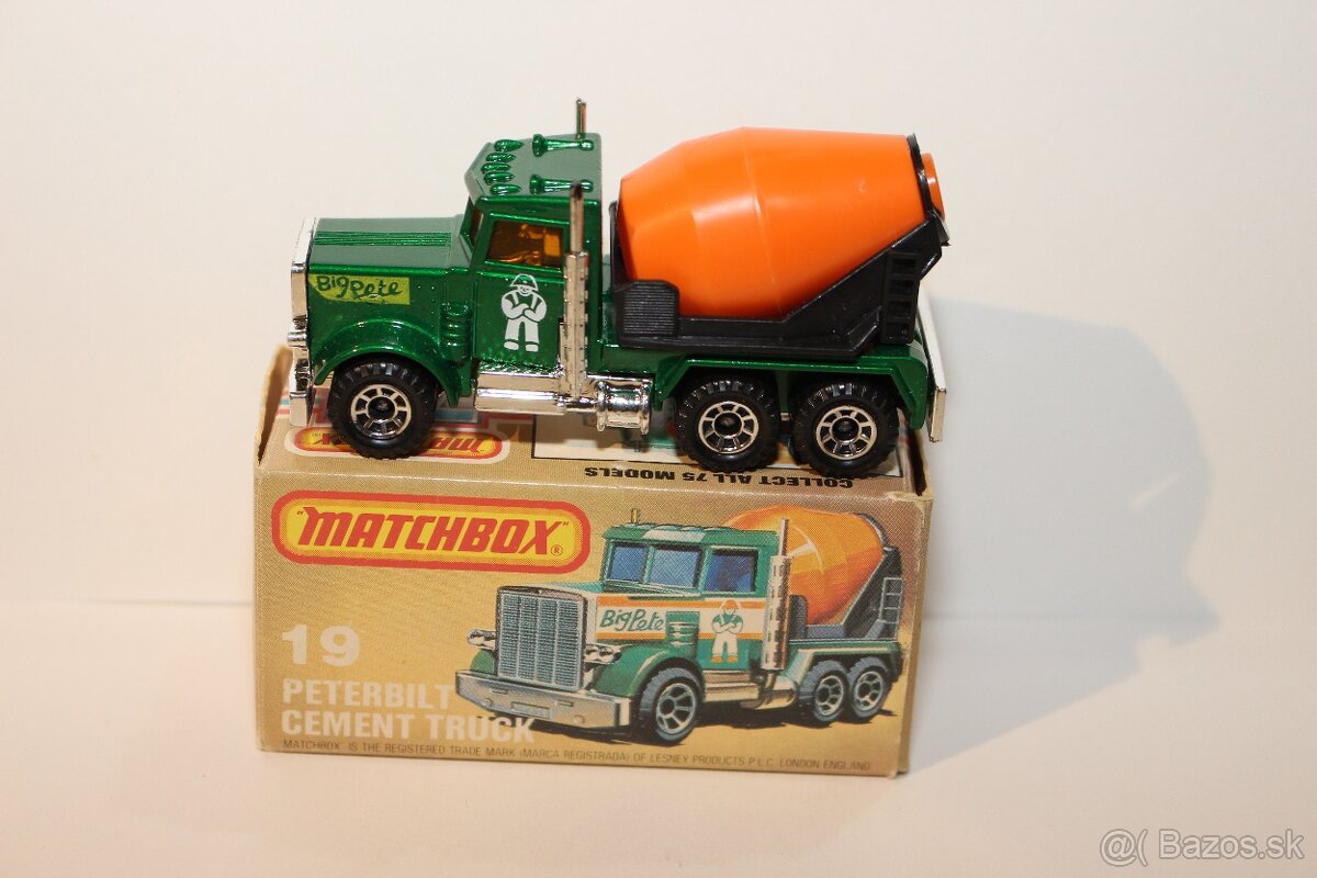 Matchbox Peterbilt cement truck - 3