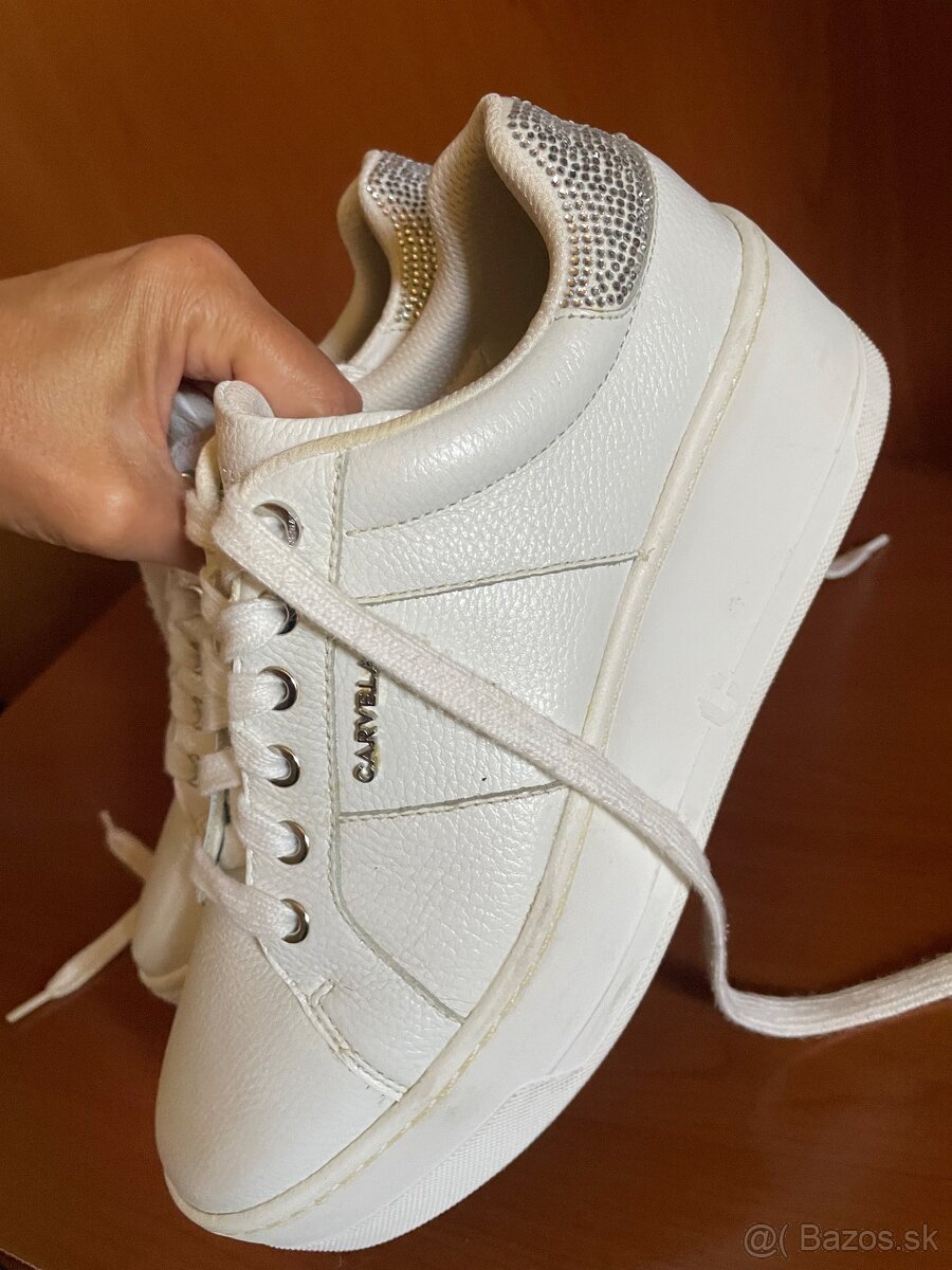 Tenisky kozene Caravela - 3