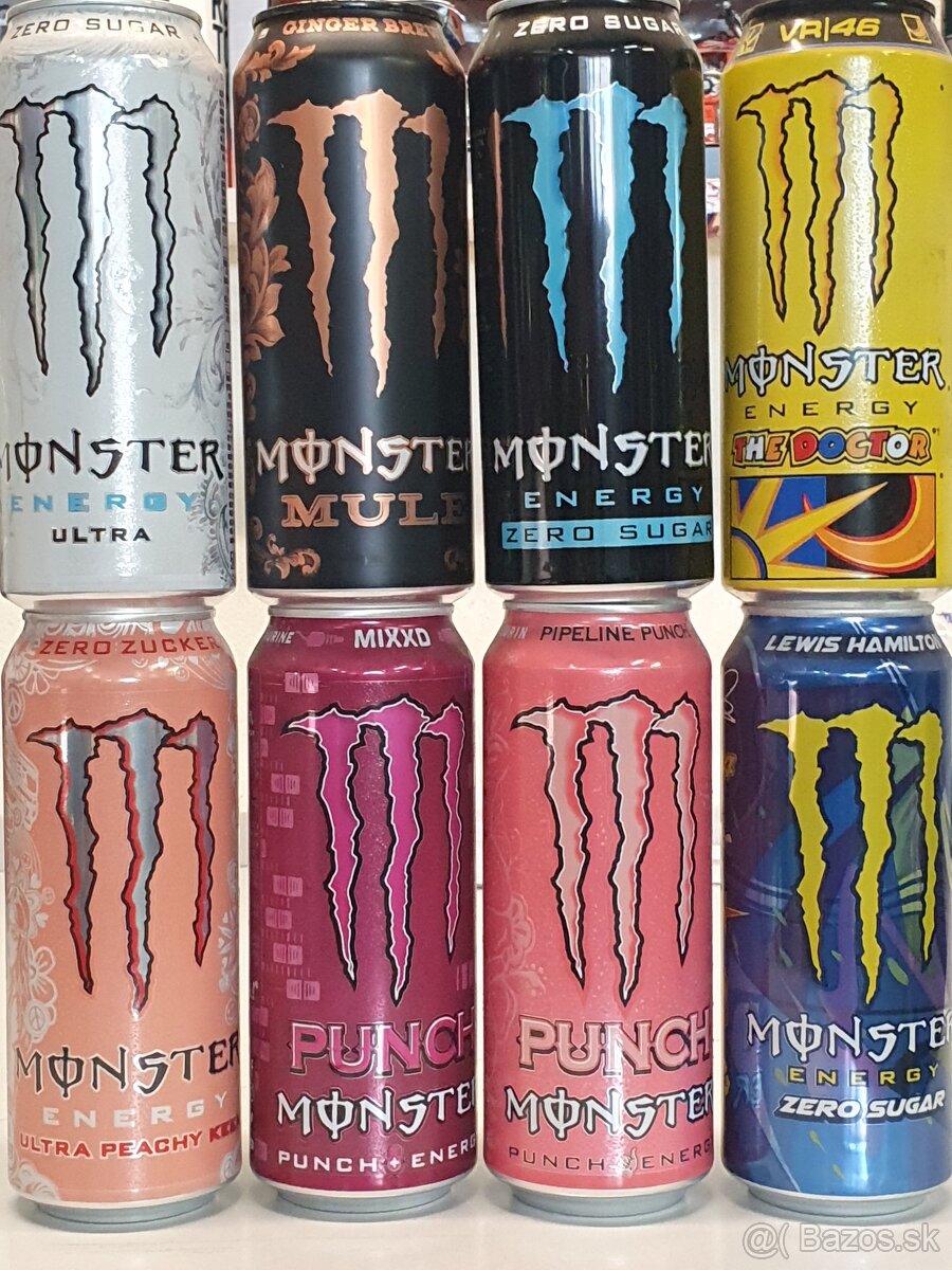 Monster a Rockstar plechovky - 3