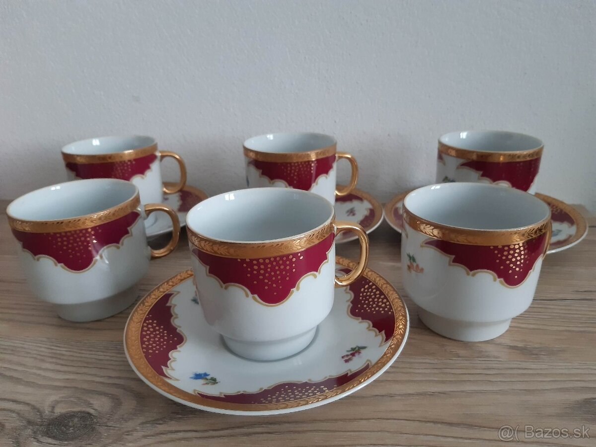 kávová súprava Made in Czechoslovakia - 3