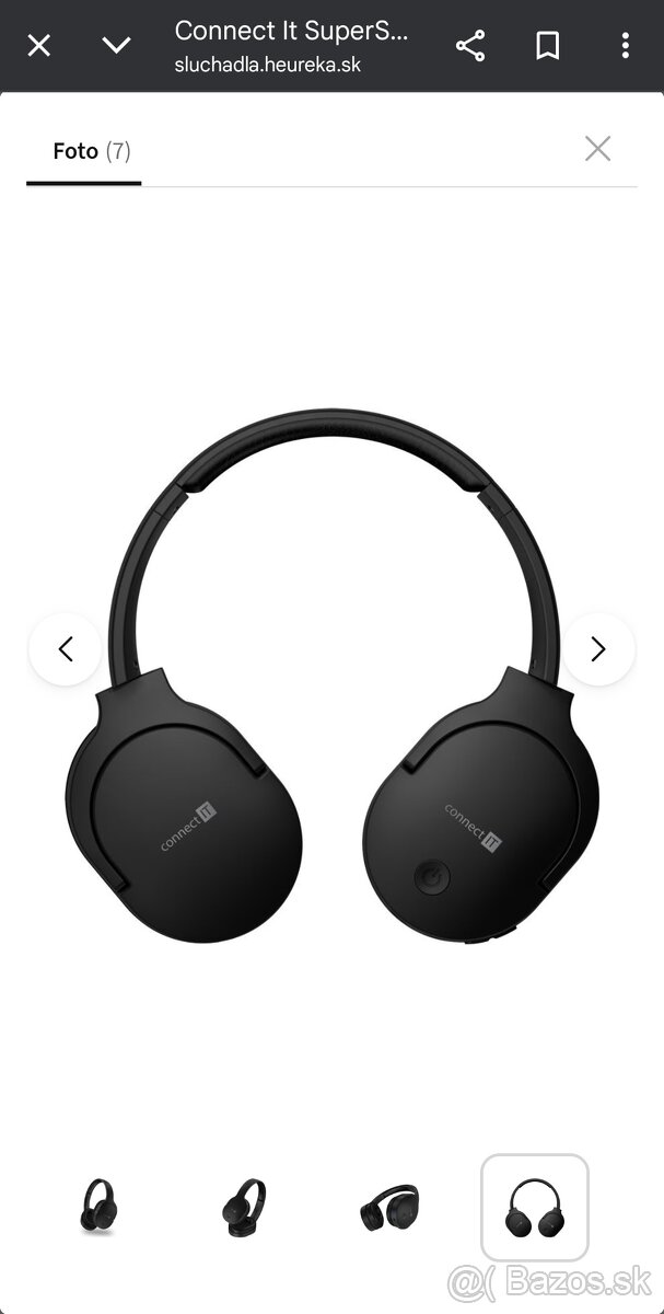 Bluetooth slúchadlá CHP-0500-BK - 3