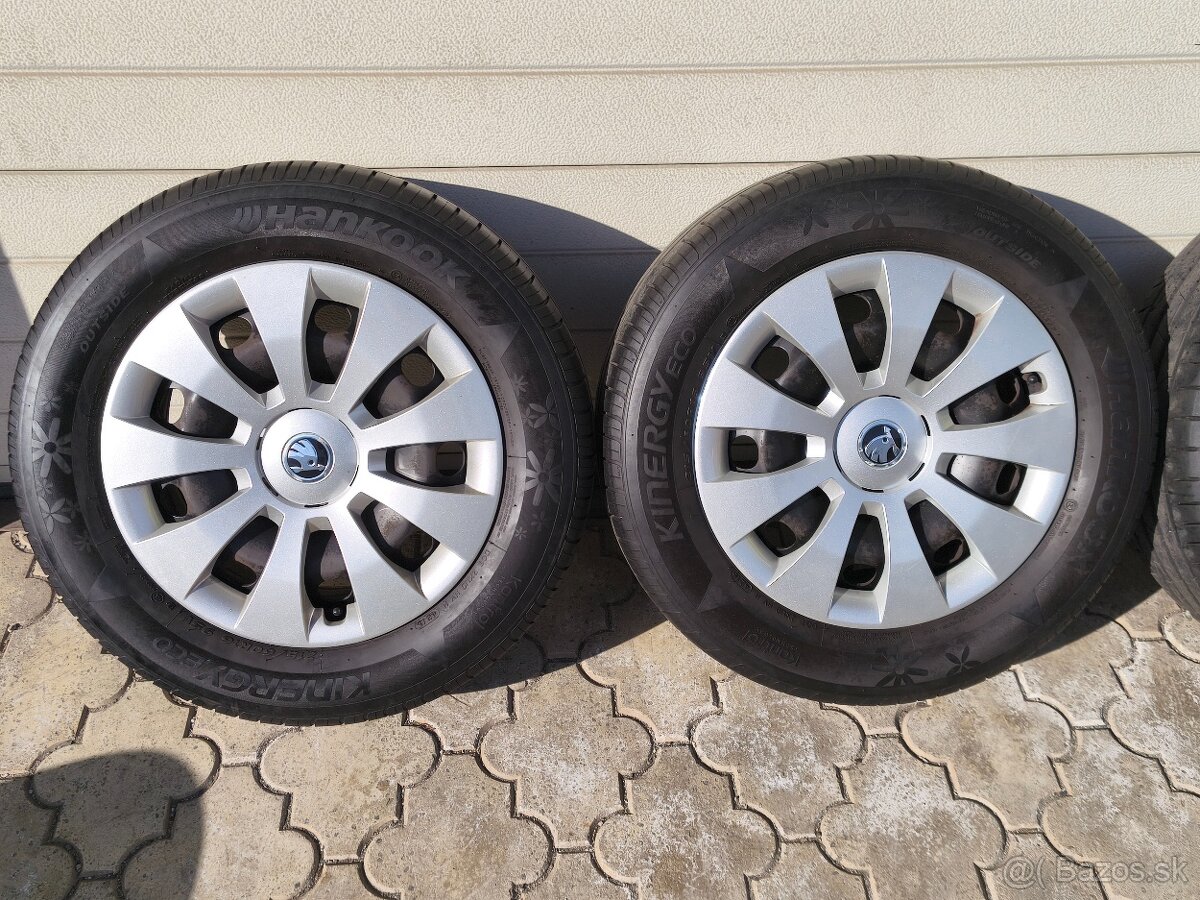 SKODA/VW DISKY R16 + 215/60 LETNE - 3