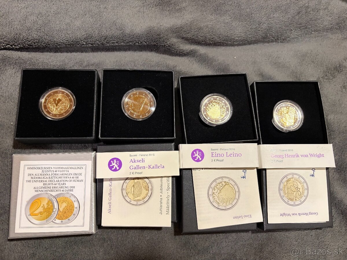 Fínsko 2 euro PROOF pamatne mince - 3