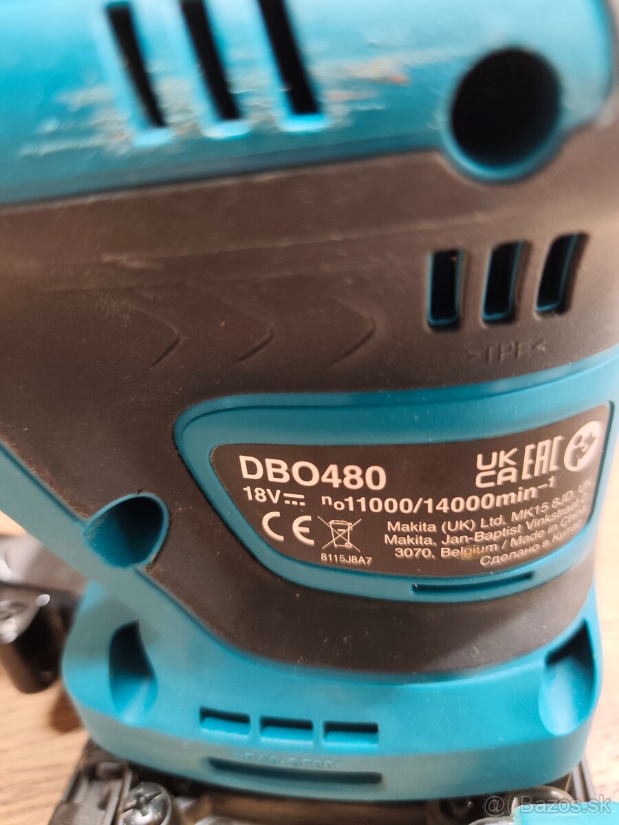 makita DBO480 vibračná brúska - 3