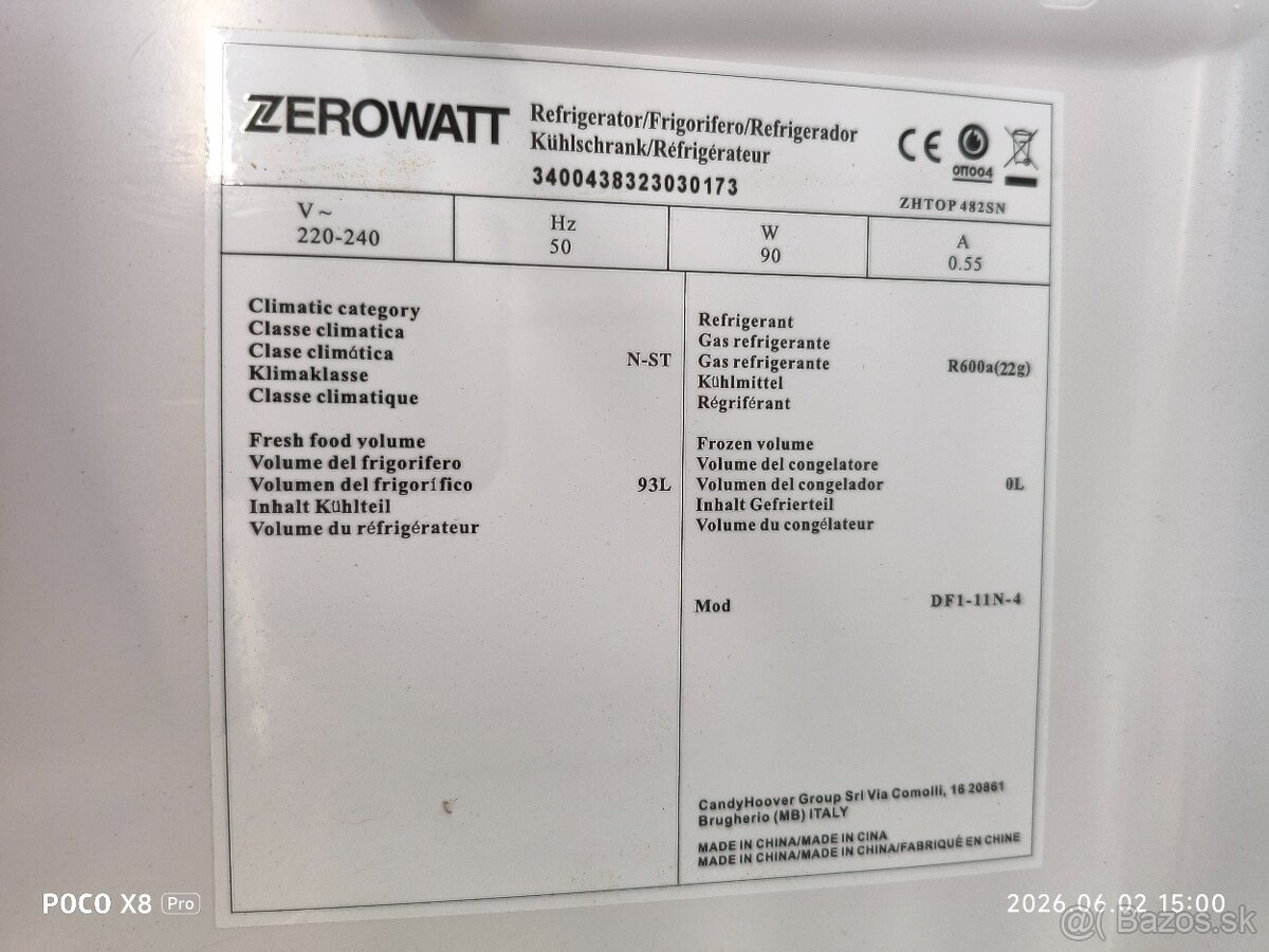 Zerowatt zhtop 482sn - 3