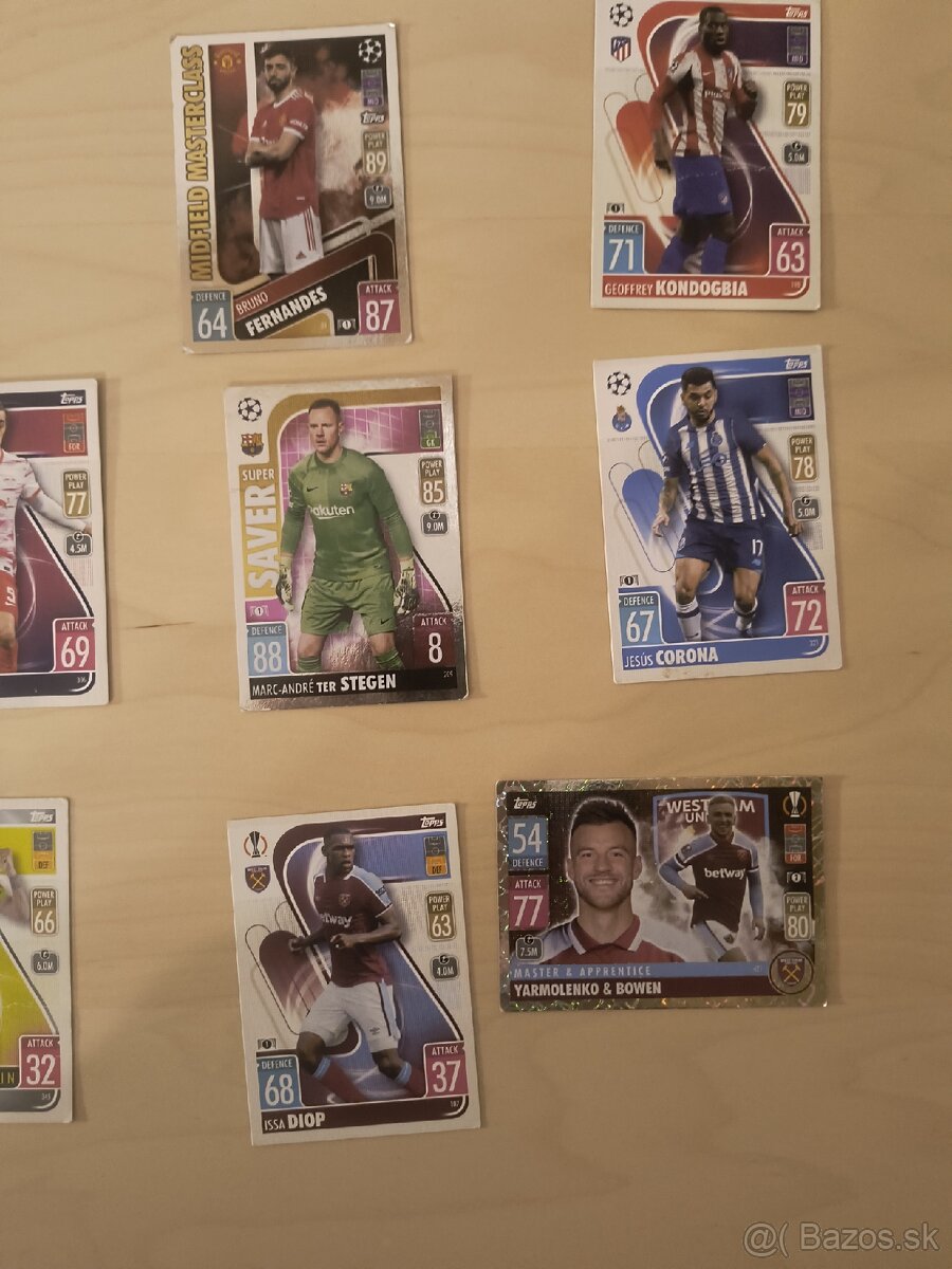 Predám zberateľské karty Topps. - 3