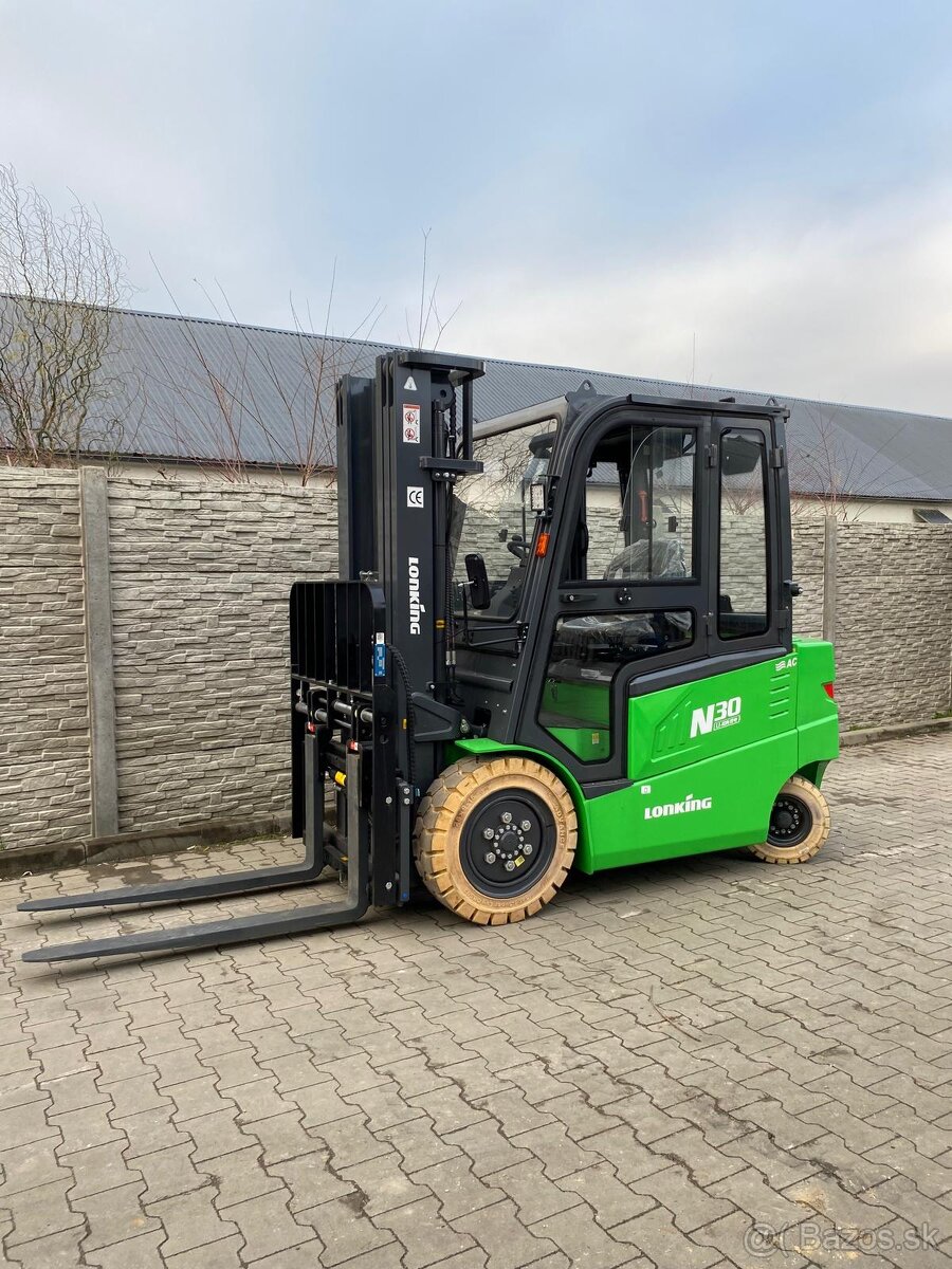 Nový vysokozdvižný vozík Lonking 3000 kg - 3