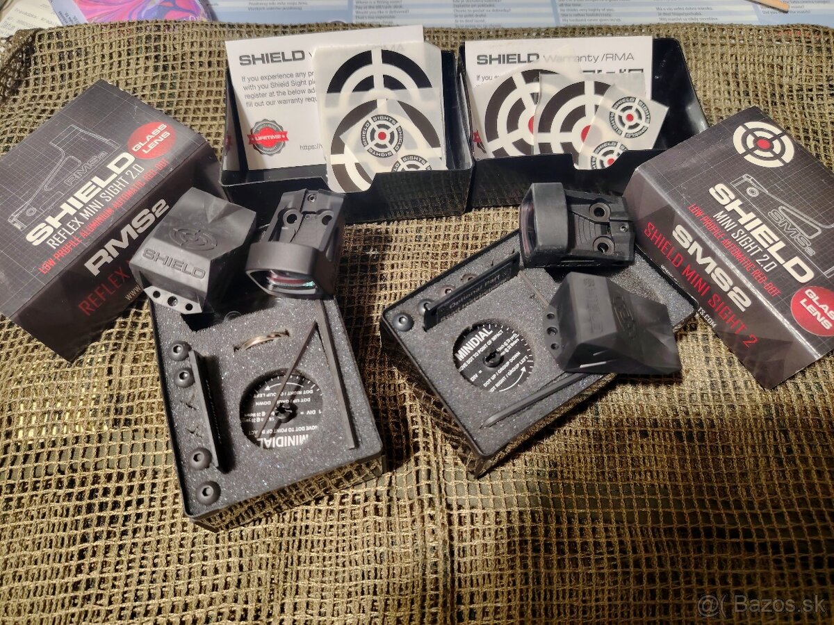 SHIELD RMS2 alebo SMS2 / 4MOA pištoľový kolimátor - 3