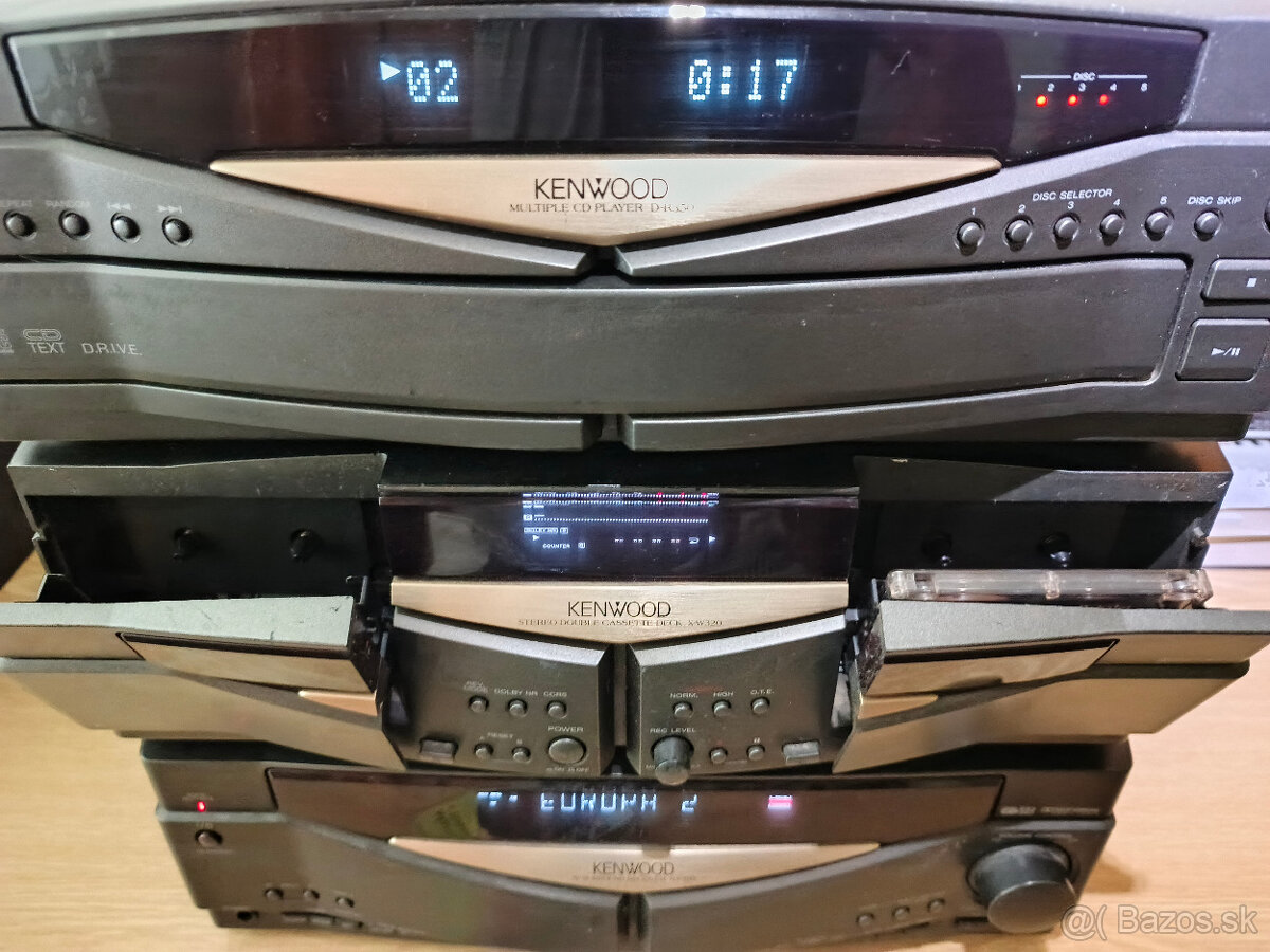 HIFI zostava - k dispozícíí ešte 5CD menič a kazetový deck - 3