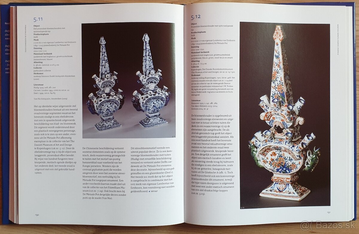 Kniha - - Delft - fajansa - 327 strán - 3