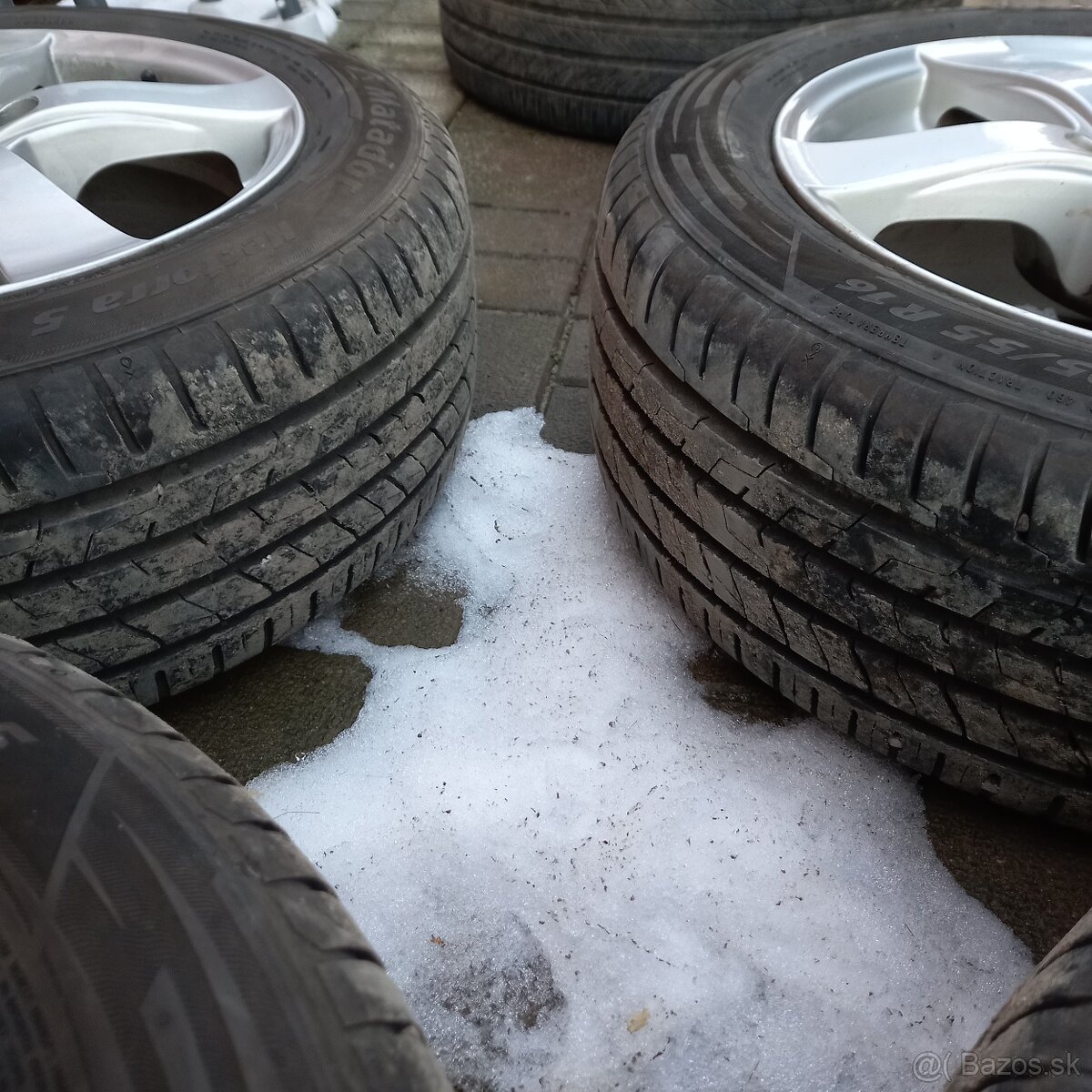 Disky 5 x112 r.16 plus letné pneumatiky - 3