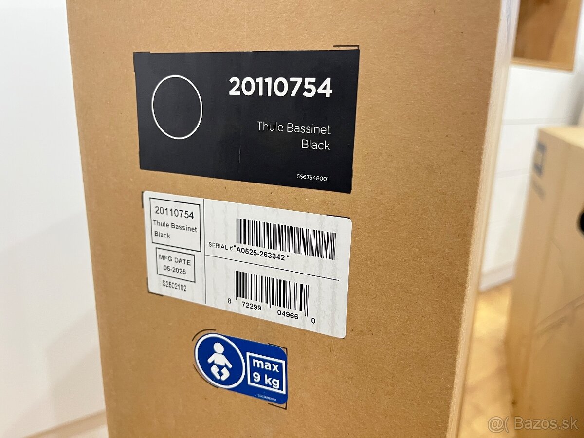 Nová vanička Thule Urban Glide 3 - ČIERNA - 3