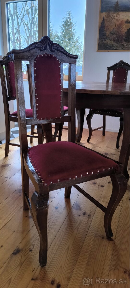 Starožitný jedalensky stol - 3